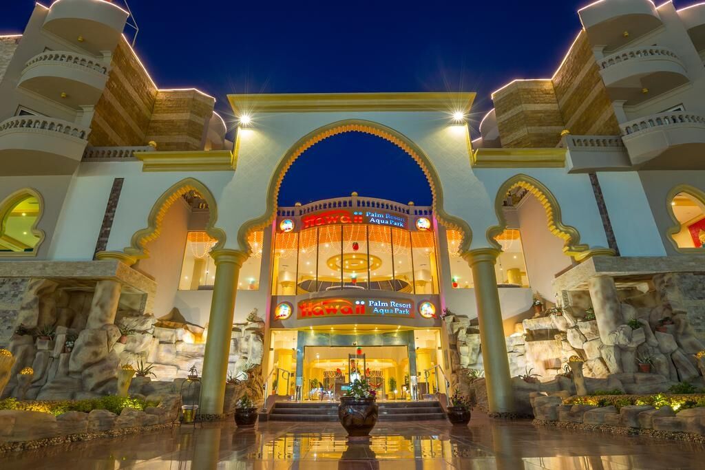 Hawaii Palm Resort & Aqua Park Hurghada Eksteriør billede